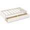 Wooden Twin Captain Bed with Storage Drawers and Daybed Function